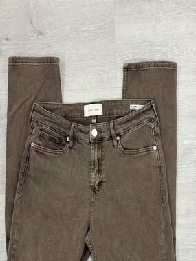 Dear John Blaire High Rise Straight Jeans Gray/Taupe Size 30